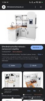 Kuchyňka s vybavením