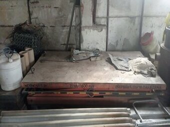 Nůžková zvedací rampa, plošina - 1