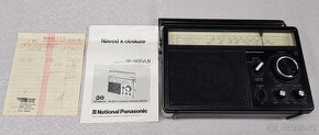 Rádio National Panasonic GX5, doklad, pro sběratele