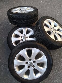 OPEL elektrony s letním obutím Bravuris 225/50 R17 4ks