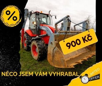 zemní a výkopové práce 900 Kč/ hod.