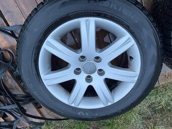 Nokian 225/55 16zimní+ litá kola audi