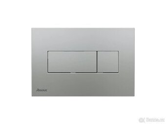 Ravak UNI - Ovládací tlačítko pro WC, satin X01456