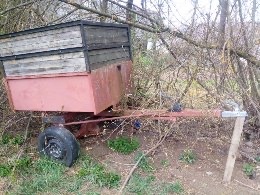 Kára za traktor , auto
