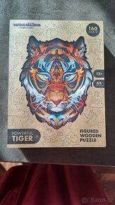 Nové,v obalu,dřevěné puzzle ze 160 dílků - 1