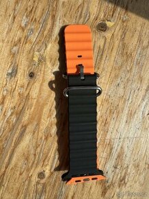 Apple Watch ultra 2 řemínek black - orange