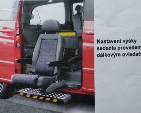 Výsuvné otočné a zvedací sedadlo Turny - 1