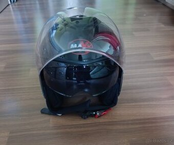 MAXX - OF 852 skůtrová helma černá 60 cm XL
