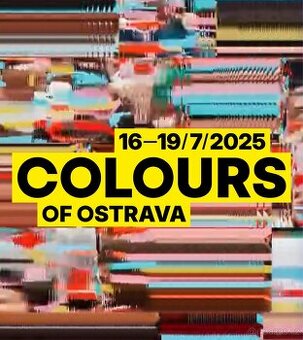 3x vstupenka 4 dny Colours of Ostrava celofestivalová