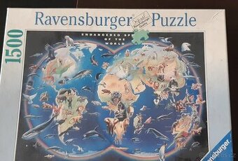 Puzzle The world 1500
