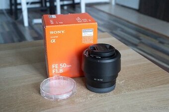SONY FE 50mm F1.8 jako nový