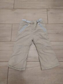 dětské zateplené kalhoty vel. 98