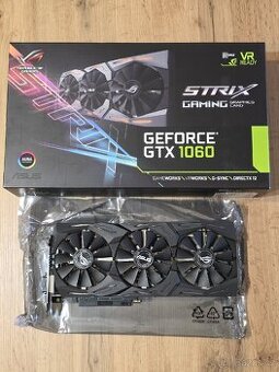Grafická karta ASUS ROG Strix GeForce GTX 1060 OC, 6GB GDDR5