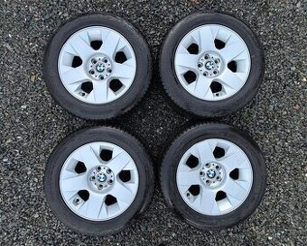 Alu kola na BMW 7 R17 zimní pneu 245/55/17