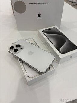 iPhone 15 pro Titanium White 128GB