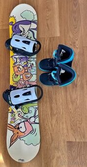 Snowboard a snowboardové boty