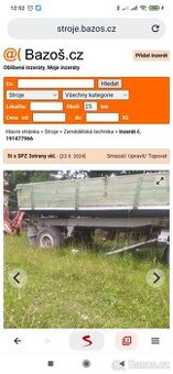 Vlek 5t 3str skl. S SPZ