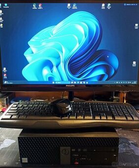 PC sestava: Dell Optiplex 3040 SFF, HD monitor Philips.