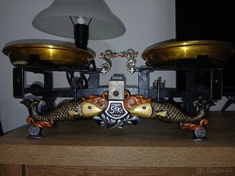 Staré váhy.Ryby.R.Uhersko.Prodáno.