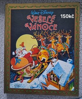 Kniha Veselé Vánoce ( W. Disney)
