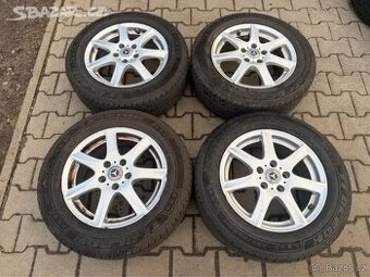 4x al kola 5x112 16 + pneu zimní 205/65 R16C
