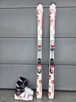 Lyže ROSSIGNOL PASSIONS, 163 cm + lyžáky
