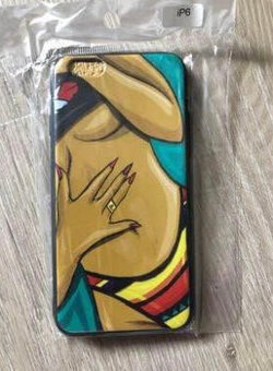 Silikonový kryt Graffiti na Iphone 6