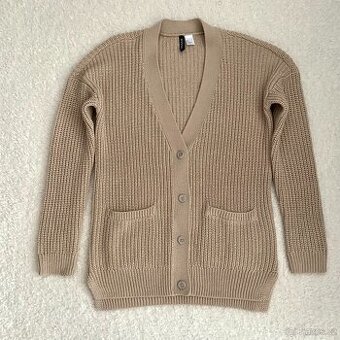Dámský béžový kardigan H&M vel. S/36
