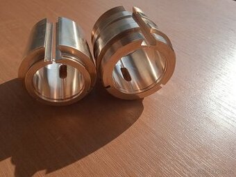 Kluzná bronzová ložiska vřetene soustruhu MN80