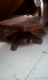 rustikální stolek