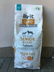 Brit Care Grain-free Senior & Light Salmon 12 kg