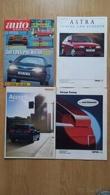 Opel Astra, Omega, Honda accord katalogy