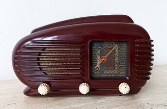 Krásné starožitné rádio Tesla Talisman 308U, top stav