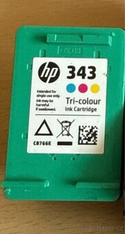 HP 343 Tri-colour inkoustová kazeta (C8766EE)