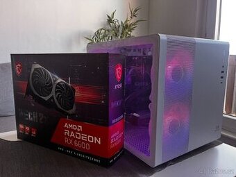 Herní PC - i5 10400F + RX 6600 + 16GB DDR4