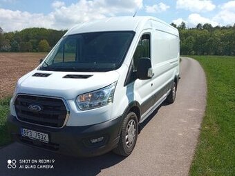 Ford Transit 2.0 96 kw r.2020 koupeno ČR servisní kniha