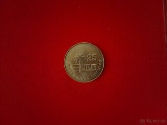 KUBA 25 CENTAVOS INTUR 1981 - 1