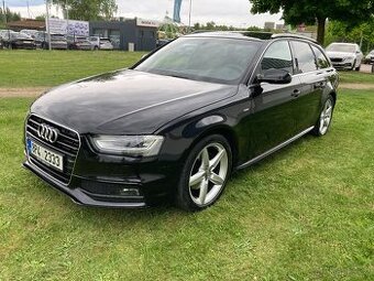 AUDI A4 2.0TDI 130KW DSG 3x S - LINE 1.MAJ V ČR 2x ALU KOLA