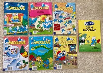 Šmoulové (Egmont ČR) 1998-1999 velmi vzácné