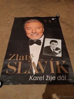 Karel Gott - božský Kája - plakát