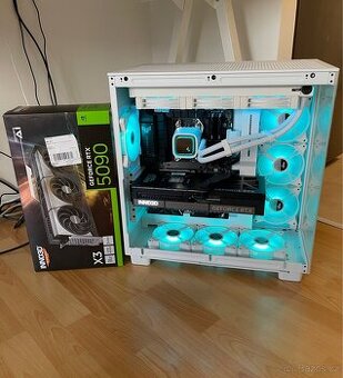 Herní dělo RTX 5090/Ryzen 7 9800X3D/64GB DDR5 (ZÁRUKA)