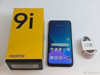 Realme 9i 4/64gb black. Záruka 6 měsíců.
