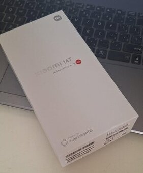 Nový telefon Xiaomi 14T, 12GB RAM, 256GB úložiště