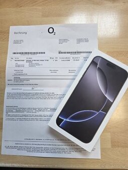 iPhone 16 Pro Max Black Nerozbalený - 1