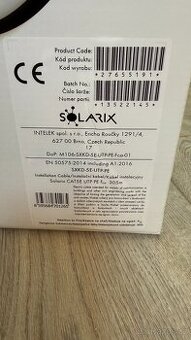 SOLARIX kabel, CAT5E, UTP PE, drát, venkovní, 305m, box