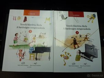 Veselá klavírna škola 3 a 4 - LAKOS
