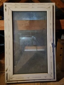 Plastové okno 1240x780x60 OS bílé