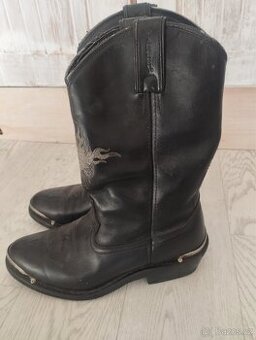 Motorkářské boty Harley Davidson vel.40