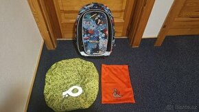 Topgal školní batoh, pláštěnka, sáček na boty.