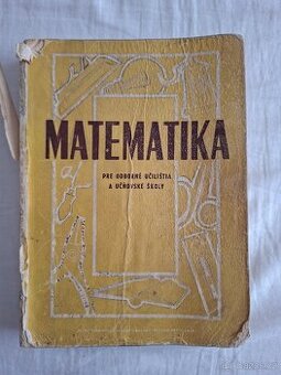 Matematika pro odborná učiliště a učňovské školy (1961)